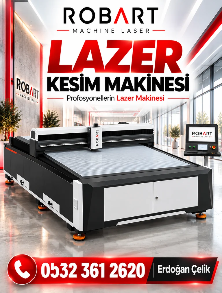 Robart Lazer pleksi lazer kesim makinesi