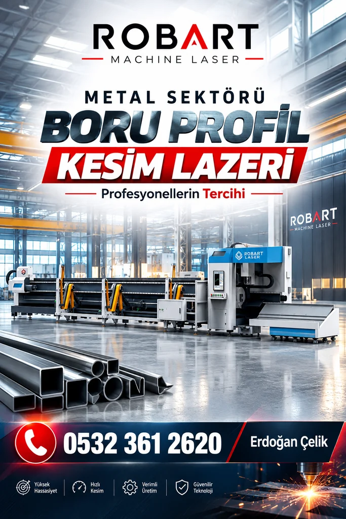 Robart Lazer tam otomatik fiber lazer kesim hattı